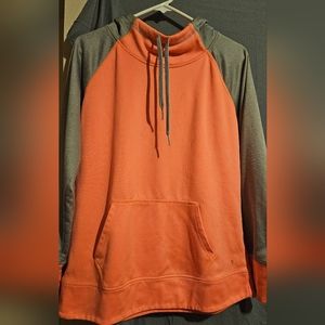 Orange/pink large sweater